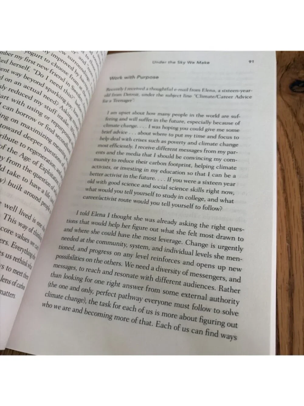 Under the Sky We Make: How to Be Human in a Warming World by Kimberly Nicholas